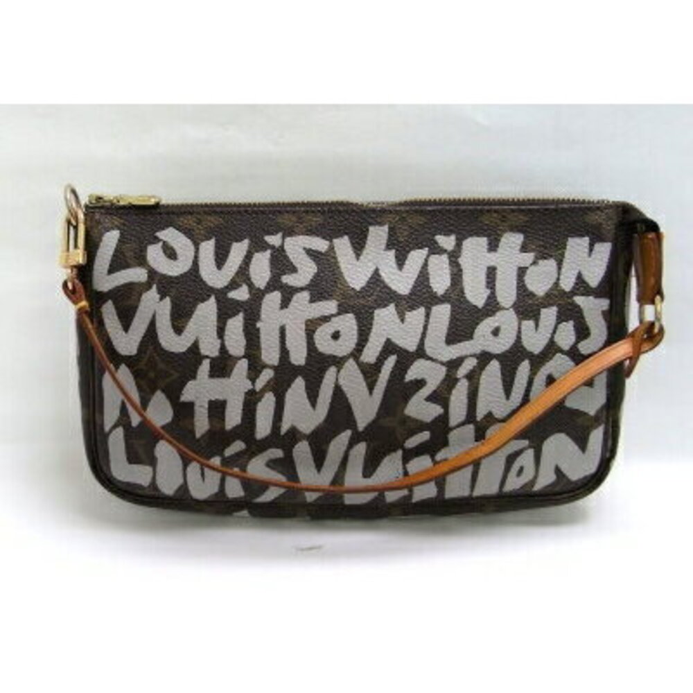 Louis Vuitton Accessory Pouch Pochette Monogram Graffiti